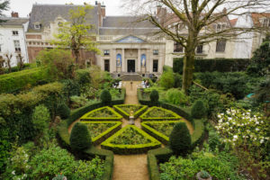 Garden of the museum 'van Loon', ''Keizersgracht'' (canal), Amsterdam, Holland, Netherlands Garden of the museum 'van Loon', ''Keizersgracht'' (canal), Amsterdam, Holland, Netherlands